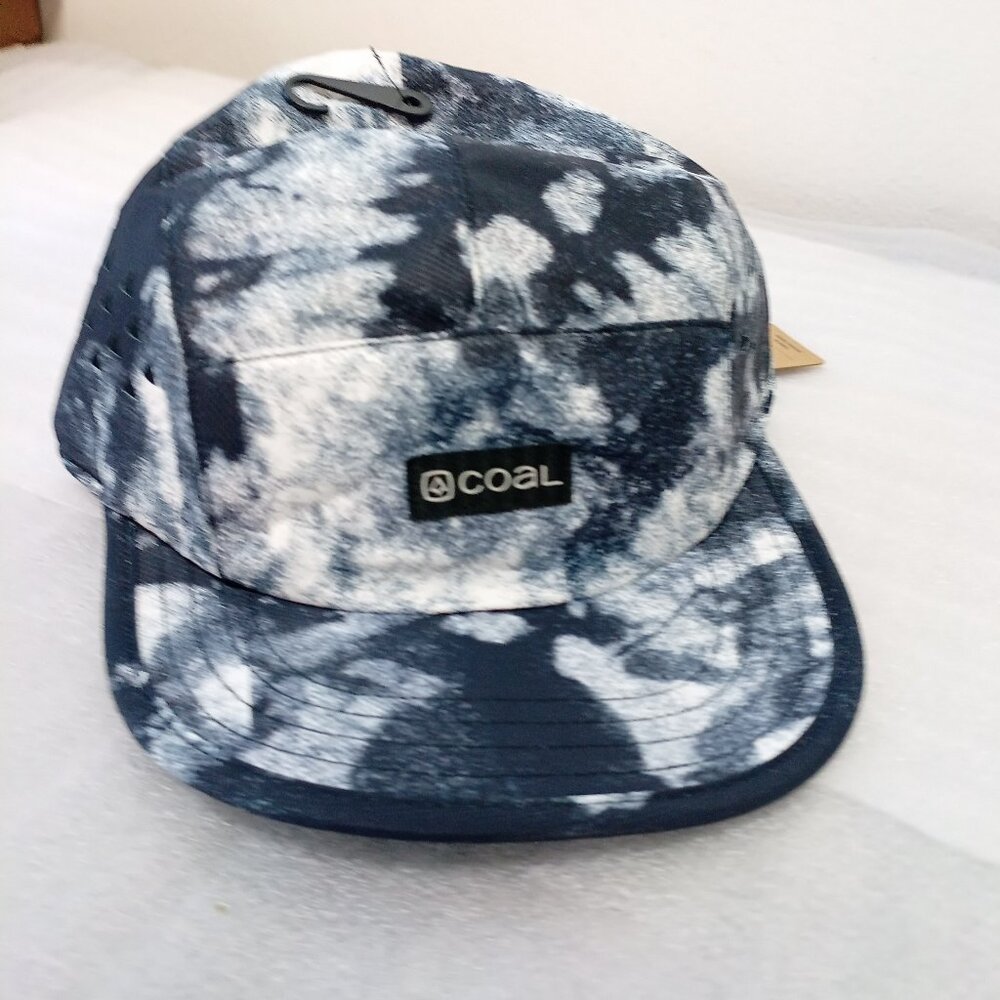 Coal The Provo UPF Tech 5-Panel Cap Black Tie Dye BRAND NEW! - Picture 5 of 5